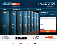 Tablet Screenshot of familylawyer.1800nynylaw.com